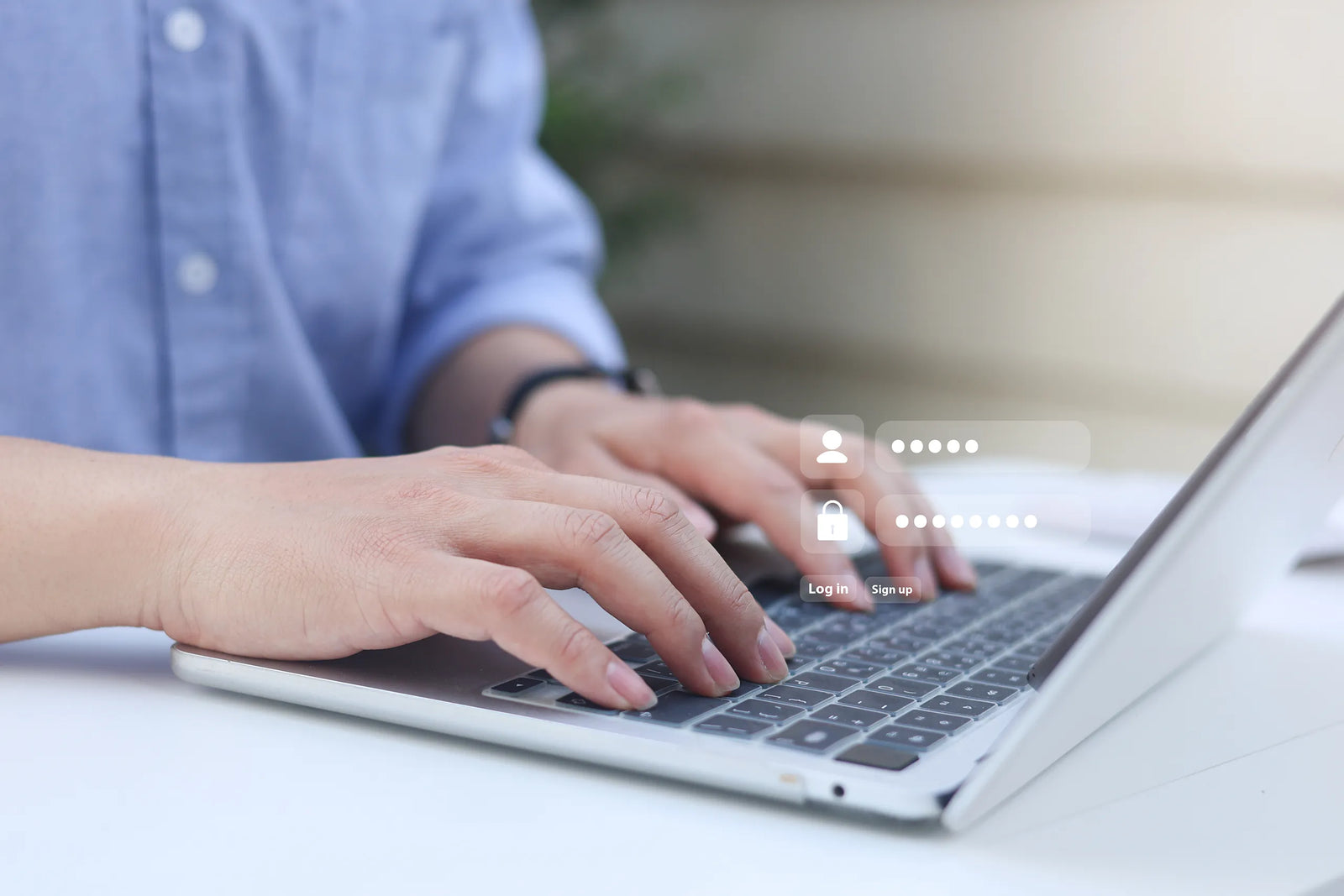 Cyber security and IT network business support in office