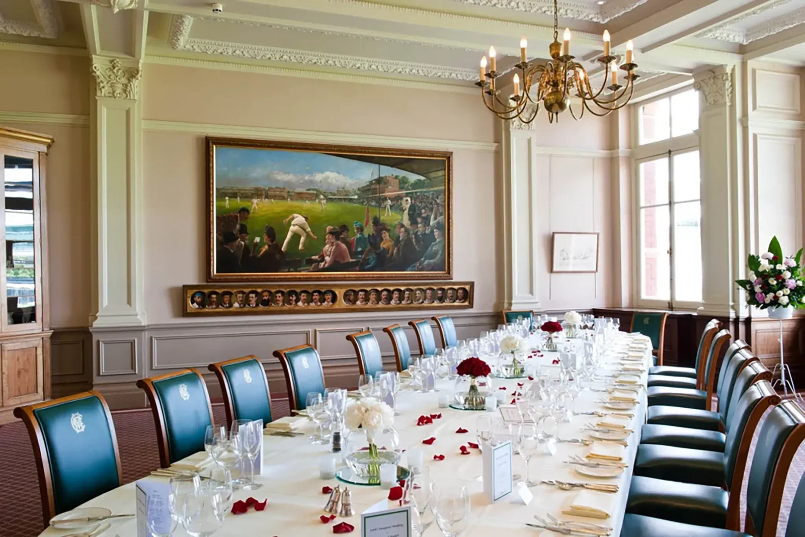 estate insurance claims - art pieces in dining room 