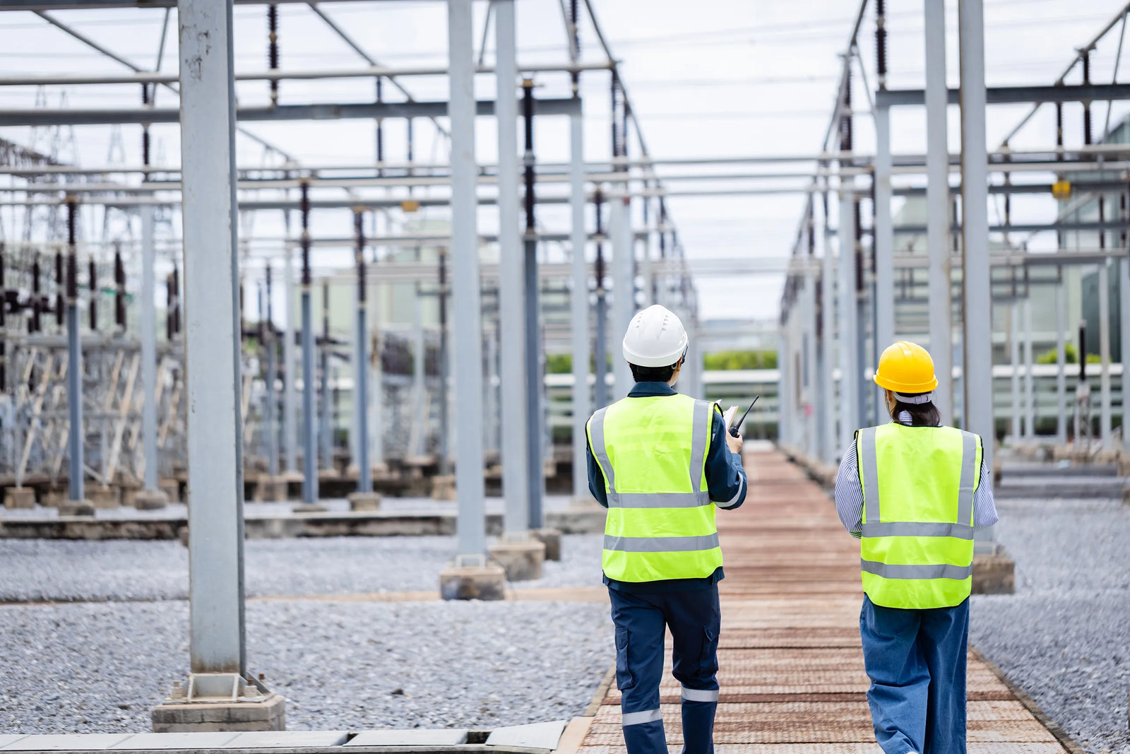 infrastructure surveying team