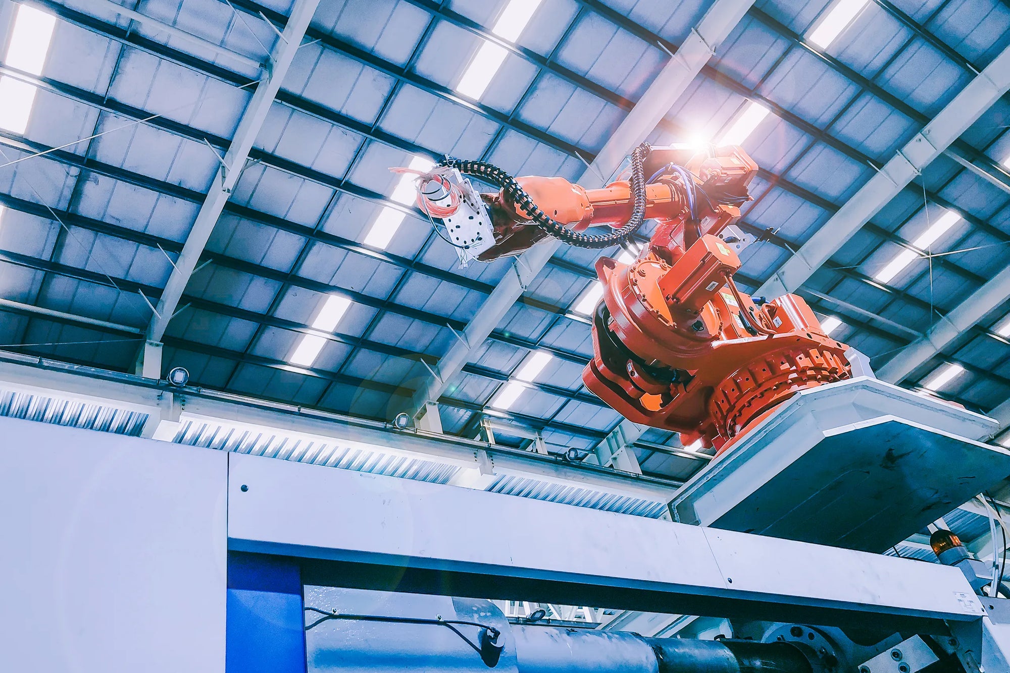 High-tech automated robotics and manufacturing equipment